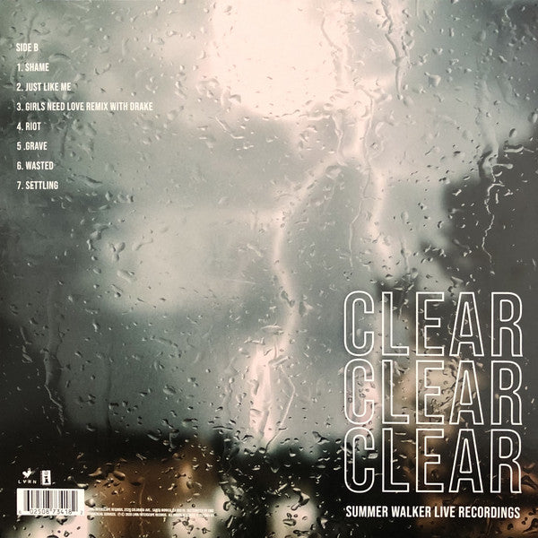 Summer Walker - Last Day Of Summer + CLEAR EP - New LP Record Store Day 2020 LVRN RSD USA Vinyl - R&B / Soul - Shuga Records