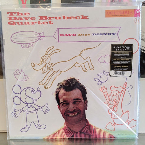 The Dave Brubeck Quartet ‎– Dave Digs Disney (1957) - Mint- LP Record 2020 Columbia Analog Spark Mono Vinyl - Jazz / Cool Jazz