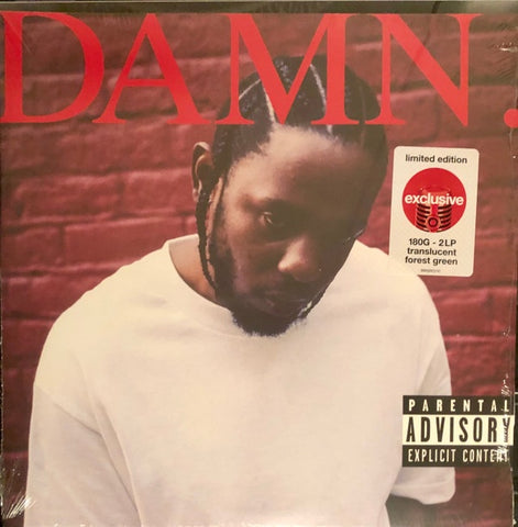 Kendrick Lamar ‎– Damn. (2017) - Mint- 2 LP Record 2020 Top Dawg Target Exclusive Forest Green 180 gram Vinyl - Hip Hop