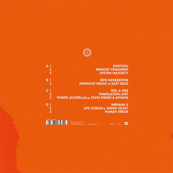 Layton Giordani ‎– New Generation - New 2 LP Record 2020 Drumcode Sweden Import Red/Orange Vinyl & Poster - Techno - Shuga Records