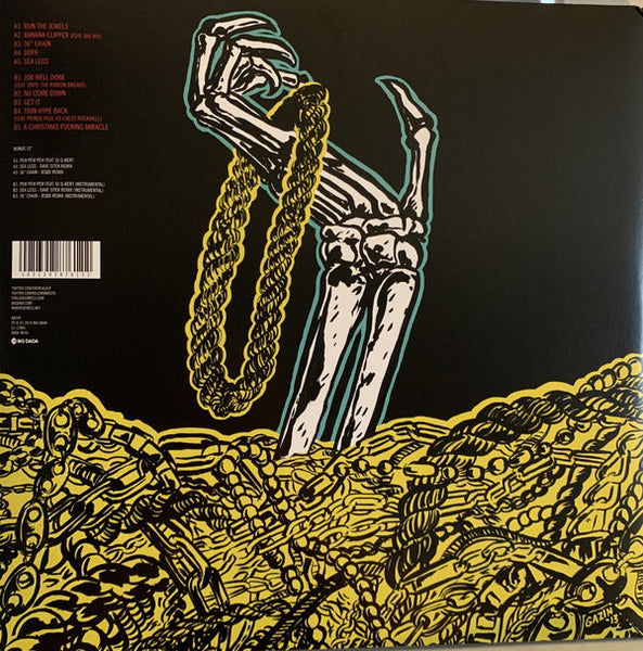 Run The Jewels – Run The Jewels (2013) - New 2 LP Record Big Dada Clear w/ Green/Black Splatter Vinyl - Hip Hop - Shuga Records