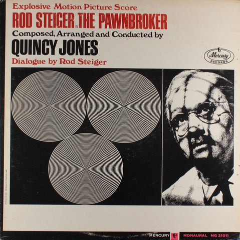 Quincy Jones And His Orchestra – The Pawnbroker (Explosive Motion Picture Score) - VG LP Record 1965 Mercury USA Mono Vinyl - Soundtrack