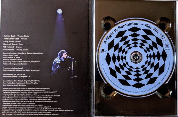 Johnny Cash – A Night To Remember (Live 1973) - New 2 LP Record 2020 Third Man Vault Package 45 Clear Vinyl, 7", DVD & Inserts - Country - Shuga Records