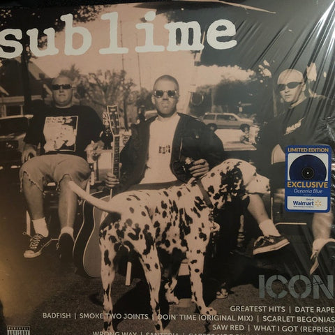 Sublime – Icon (2011) - New LP Record 2020 Geffen Walmart Exclusive Oceania Blue Vinyl - Rock / Ska / Punk