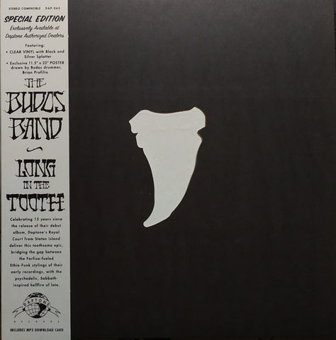 The Budos Band - Long In The Tooth - New LP Record 2020 Daptone Clear w/ Black & Silver Splatter Vinyl, Poster & Download - Funk / Soul / Afrobeat