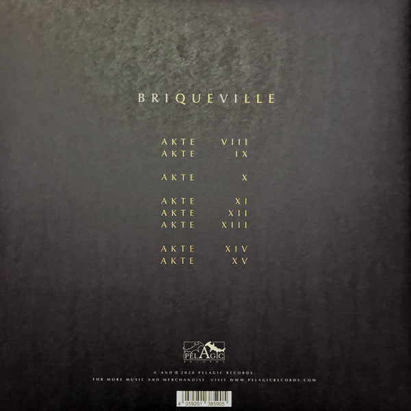 Briqueville ‎– Quelle - New LP Record 2020 Pelagic German Import Vinyl - Doom Metal / Sludge Metal - Shuga Records