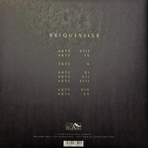 Briqueville ‎– Quelle - New LP Record 2020 Pelagic German Import Vinyl - Doom Metal / Sludge Metal