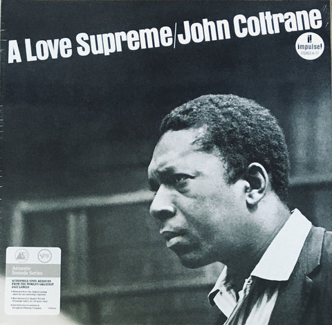 John Coltrane - A Love Supreme (1965) - New LP Record 2020 Impulse USA 180 gram Acoustic Sounds Analog Vinyl  - Free Jazz / Modal