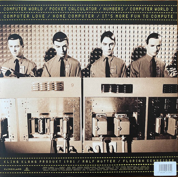 Kraftwerk ‎– Computer World (1981) - New Lp Record 2020 Kling Klang/  Parlophone Europe Imoort 180 gram yellow Vinyl - Electronic / Synth-pop / Electro - Shuga Records