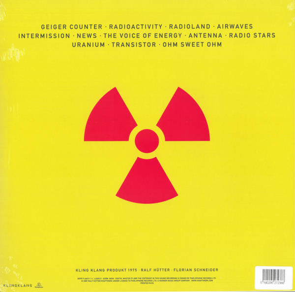 Kraftwerk ‎– Radio-Activity (1975) - New LP Record 2020 Kling Klang/ Parlophone Europe Import Yellow 180 gram Vinyl & Booklet - Electronic / Electro - Shuga Records