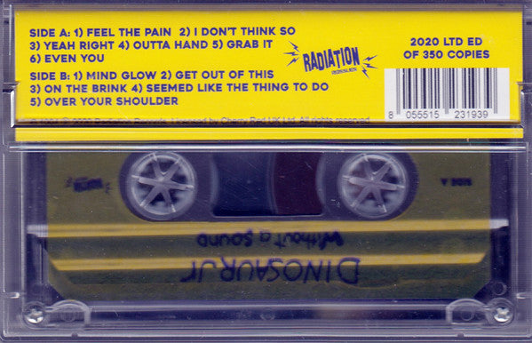 Dinosaur Jr. ‎– Without A Sound (1994) - New Cassette Album 2020 Radiation USA Tape - Alternative Rock / Indie Rock - Shuga Records