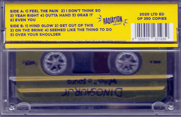 Dinosaur Jr. ‎– Without A Sound (1994) - New Cassette Album 2020 Radiation USA Tape - Alternative Rock / Indie Rock