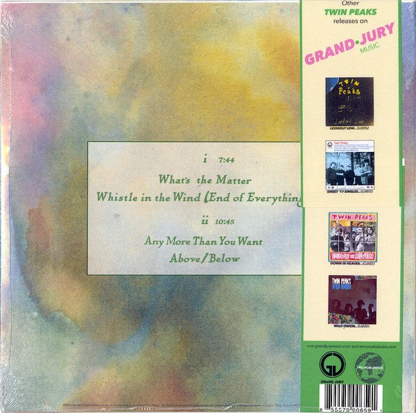 Twin Peaks - Side A - New 10" EP Record 2020 Grand Jury Ten Bands One Cause Pink Vinyl - Chicago Garage Rock - Shuga Records