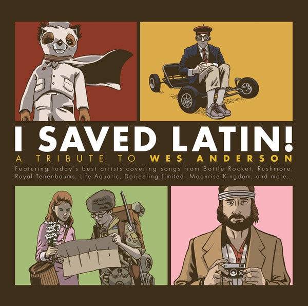Various – I Saved Latin! A Tribute To Wes Anderson - Mint- 2 LP Record 2015 American Laundromat USA Red & Gold Vinyl & Download - Soundtrack