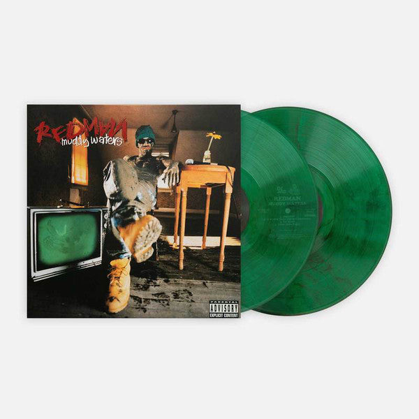 Redman ‎– Muddy Waters (1996) - New 2 LP Record 2020 Def Jam/Vinyl Me, Please USA Green With Black Smoke Vinyl - Hip Hop