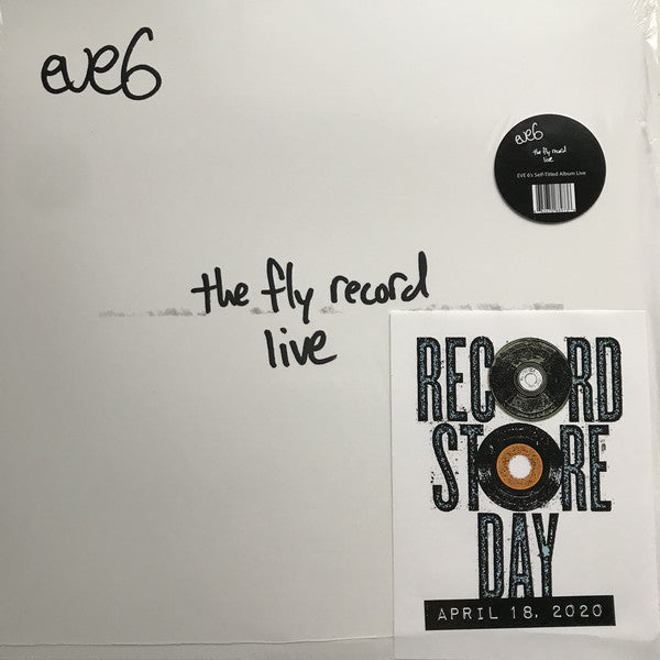 Eve 6 ‎– The Fly Record Live - New LP Record Store Day 2020 USA RSD Black Vinyl - Rock - Shuga Records