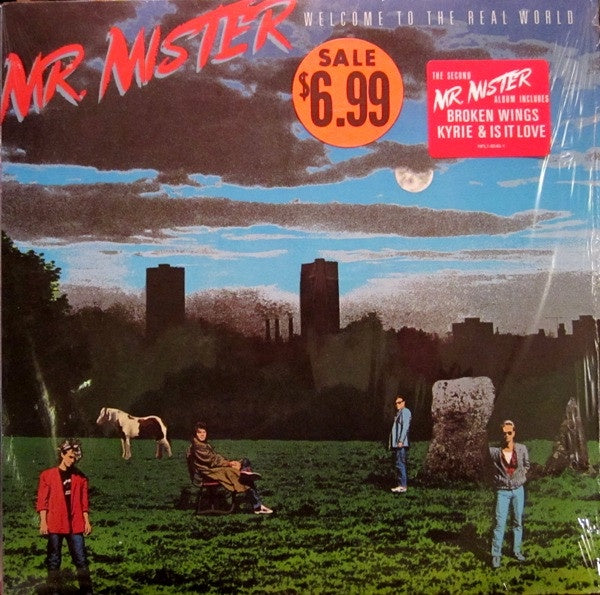 Mr. Mister – Welcome To The Real World - New LP Record 1985 RCA USA Vinyl & Hype Sticker - Pop Rock / Synth-pop