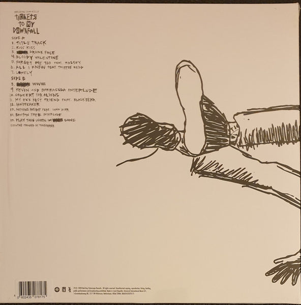 Machine Gun Kelly ‎– Tickets To My Downfall - New LP Record 2020 Bad Boy USA Vinyl - Hip Hop / Pop Punk