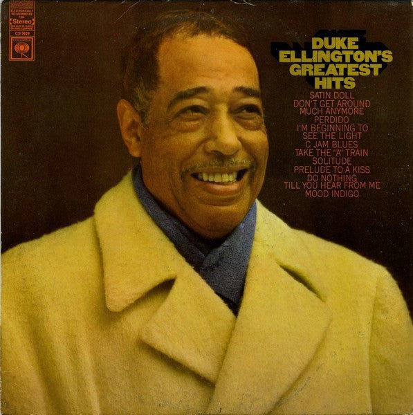 Duke Ellington ‎– Duke Ellington's Greatest Hits - VG+ Lp Record 1968 CBS Original USA Vinyl - Jazz