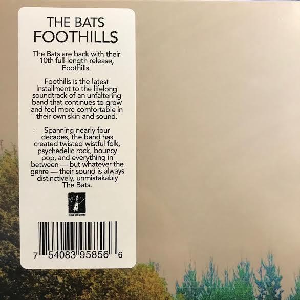 The Bats ‎– Foothills - New Lp Record 2020 Flying Nun USA Vinyl - Indie Rock / Jangle Pop