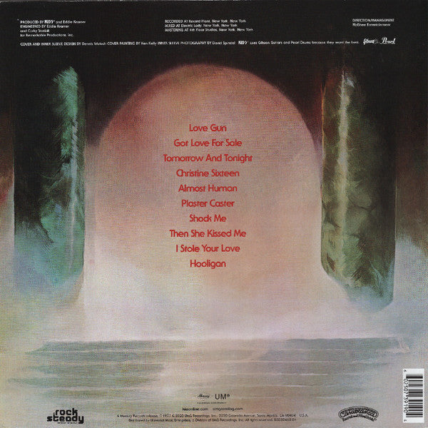 Kiss - Love Gun (1977) - New LP Record 2020 Casablanca/Walmart Exclusive USA Tangerine & Aqua Splatter Vinyl - Hard Rock