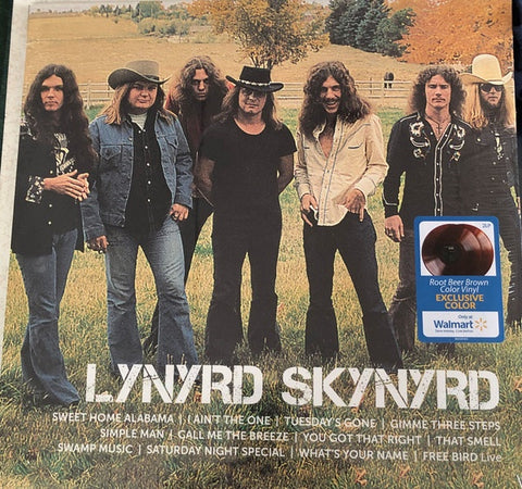 Lynyrd Skynyrd – Icon - New 2 LP Record 2020 Geffen/Walmart Root Beer Brown vinyl - Classic Rock / Southern Rock