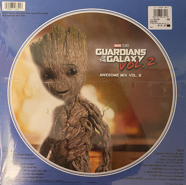 Various – Guardians Of The Galaxy Vol. 2: Awesome Mix Vol. 2 (2017) - New LP Record 2020 Hollywood Walmart Exclusive Picture Disc Vinyl - Soundtrack - Shuga Records