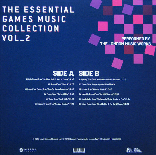 The London Music Works ‎– The Essential Games Music Collection Vol_2 - New LP Record 2020 Diggers Factory Europe Import Vinyl - Video Game Music / Soundtrack - Shuga Records