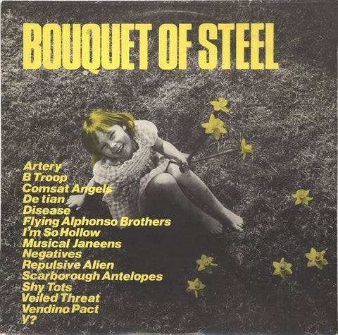 Various – Bouquet Of Steel - VG+ LP Record 1980 Aardvark UK Vinyl & Booklet - New Wave / Punk / Indie Rock