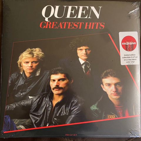 Queen – Greatest Hits - Mint- 2 LP Record 2020 Hollywood Target Exclusive Ruby Blend Vinyl - Pop Rock / Arena Rock