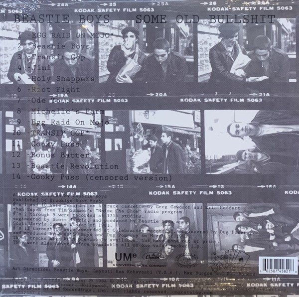 Beastie Boys ‎– Some Old Bullshit (1994) - New LP Record Store Day Black Friday 2020 Grand Royal USA 180 gram White Vinyl - Hip Hop / Punk / Hardcore