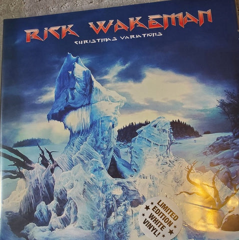 Rick Wakeman – Christmas Variations - New 2 LP Record 2020 Cleopatra White Vinyl - Prog Rock / Holiday