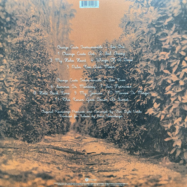 Brian Wilson And Van Dyke Parks ‎– Orange Crate Instrumentals - New LP Record Store Day Black Friday 2020 Omnivore USA Orange Vinyl - Pop Rock