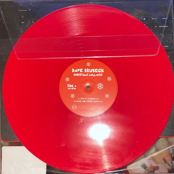 Dave Brubeck - Christmas Lullabies - New 12" Single Record Store Day Black Friday 2020 Verve USA Red Vinyl & Etched B-Side - Holiday / Jazz