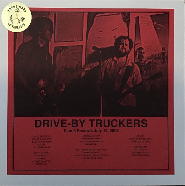 Drive-By Truckers - Plan 9 Records July 13, 2006 - New 3 LP Record Store Day 2020 New West Vinyl Red & Blue Cover - Southern Rock - Shuga Records