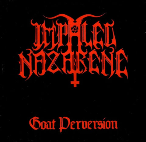 Impaled Nazarene – Goat Perversion - VG+ 7" EP Record 1992 Nosferatu Italy Vinyl, Insert & Numbered - Black Metal