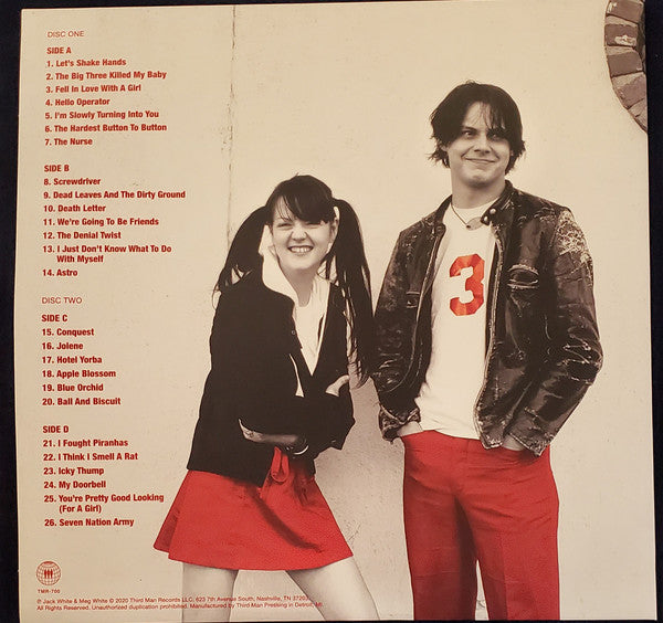 The White Stripes ‎– My Sister Thanks You And I Thank You: The White Stripes Greatest Hits - New 2 LP Record 2020 Third Man USA Vinyl - Garage Rock