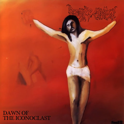 Rotting Christ – Dawn Of The Iconoclast - VG+ 7" EP Record 1992 Decapitated  Wipe Out! Greece Vinyl & 2x Inserts - Black Metal