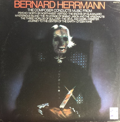 Bernard Herrmann – Bernard Herrmann Conducts Psycho And Other Film Scores - New LP Record 1976 London UK Vinyl - Soundtrack / Score