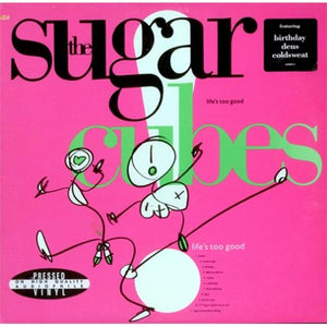 The Sugarcubes (Bjork) – Life's Too Good - VG+ LP Record 1998 Elektra USA Promo Vinyl - Pop Rock / Alternative Rock - Shuga Records