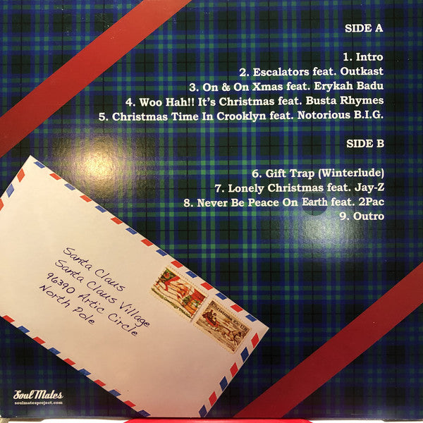 Amerigo Gazaway ‎– A Christmas Album - New Lp Record 2020 Soul Mates USA Red Vinyl - Hip Hop / Mashup / Funk - Shuga Records