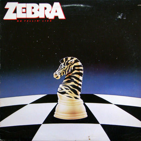 Zebra – No Tellin' Lies - Mint- 1984 USA - Rock