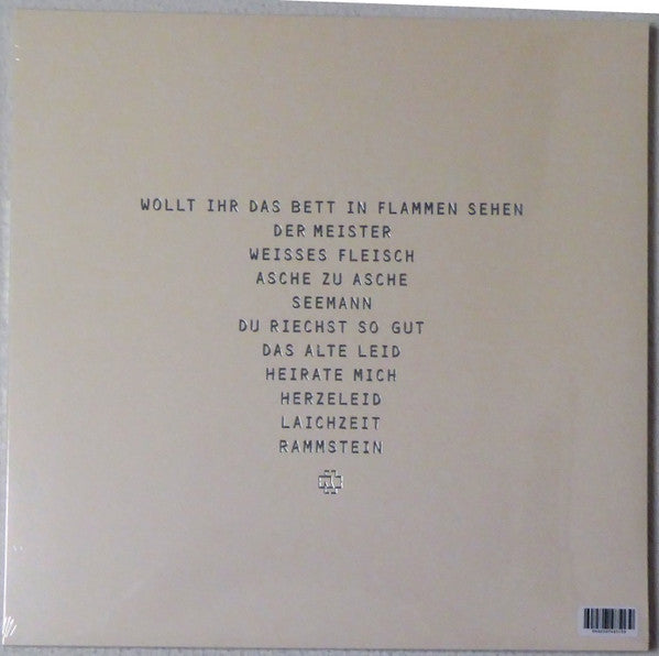 Rammstein ‎– Herzeleid XXV - New 2 LP Record 2021 Vertigo Europe Blue Black Splatter Vinyl - Heavy Metal / Industrial