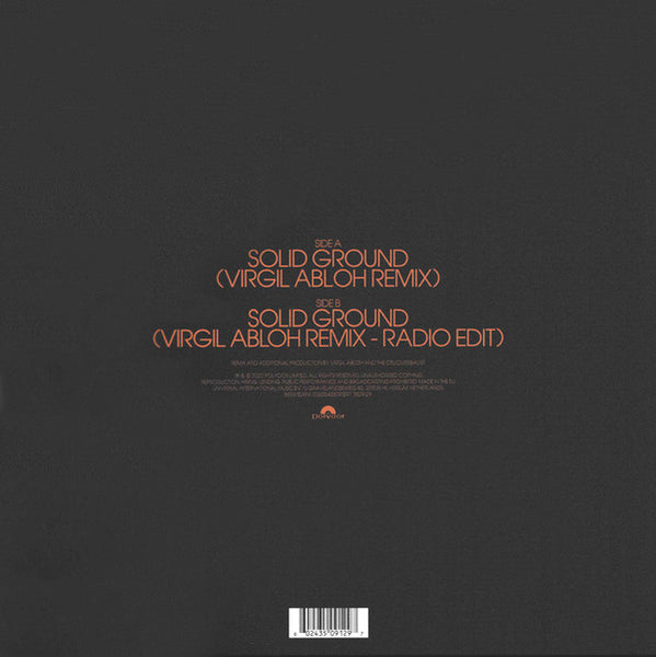 Michael Kiwanuka ‎– Solid Ground (Virgil Abloh Remix) - New 10" EP Record 2020 Polydor UK Import Gold Vinyl - Funk / Soul / Breakbeat - Shuga Records