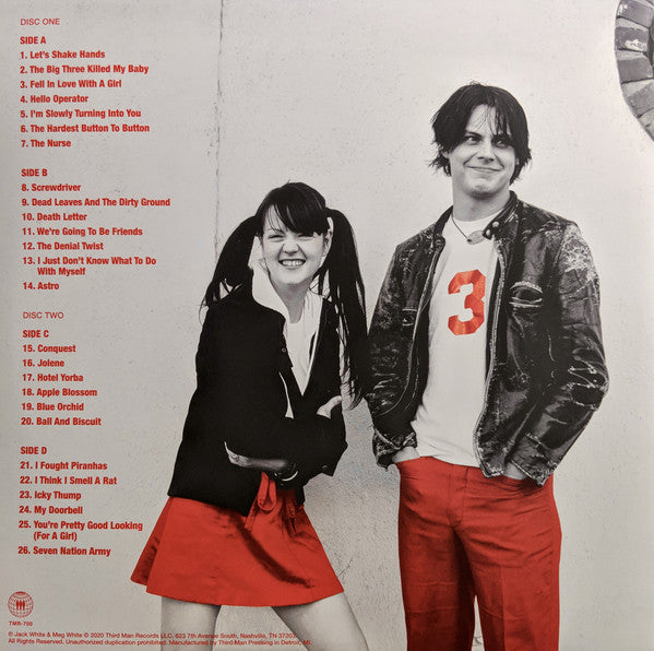 The White Stripes ‎– My Sister Thanks You And I Thank You The White Stripes Greatest Hits - Mint- 2 LP Record 2020 Third Man Target Exclusive Vinyl & Slipmat - Blues Rock / Garage Rock - Shuga Records