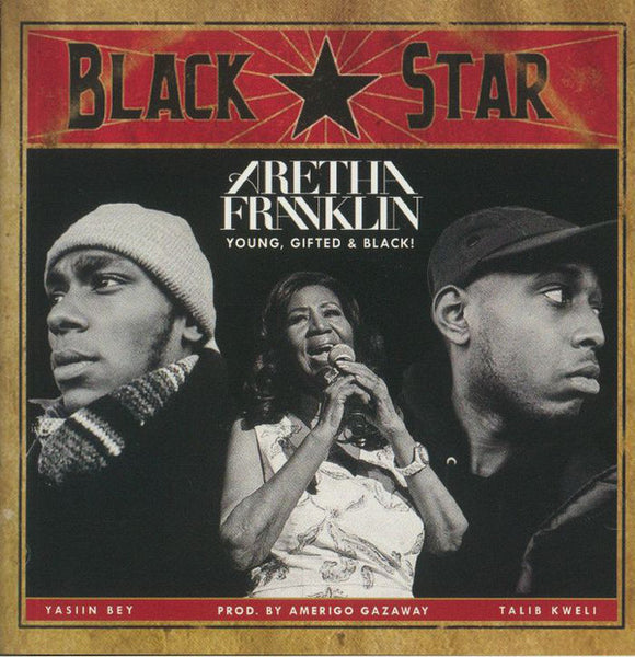 Aretha Franklin / Black Star / Gucci Mane ‎– Young, Gifted & Black / My Chain Of Fools - New 7" Single Record 2020 Soul Mates USA Vinyl - - Shuga Records