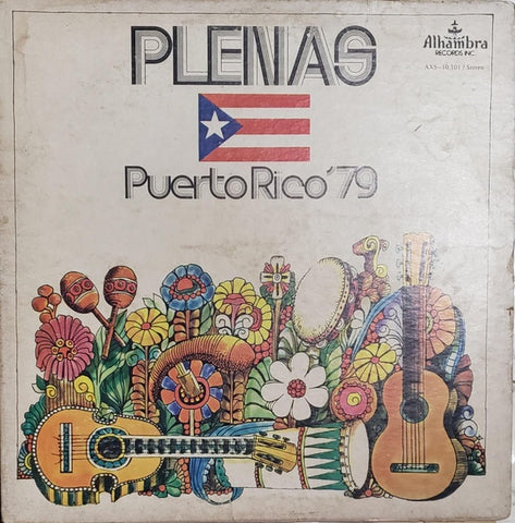 Puerto Rico '79 – Plenas - VG LP Record 1979 Alhambra Vinyl - Latin / Plena / Disco