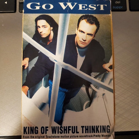 Go West – King Of Wishful Thinking-Used Cassette Single 1990 EMI Tape- Electronic/Pop