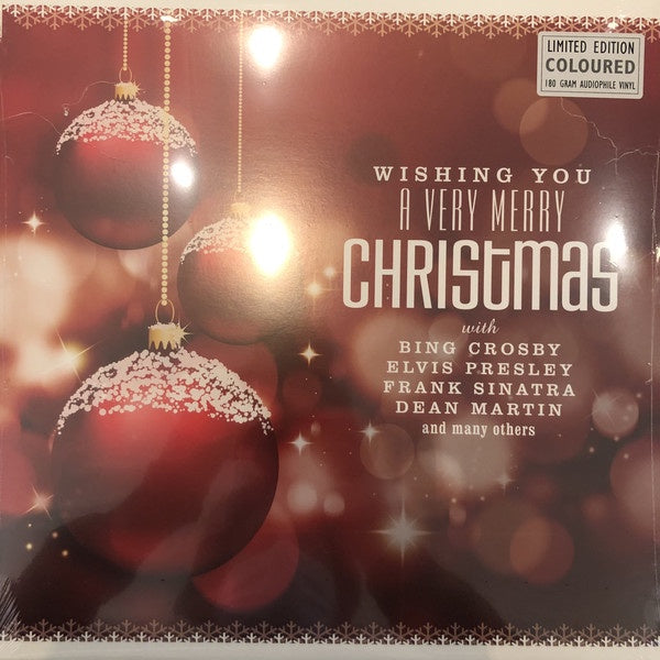 Various – Wishing You A Very Merry Christmas - New LP Record 2021 Vinyl Passion 180 gram Silver Vinyl - Holiday / Pop / Jazz