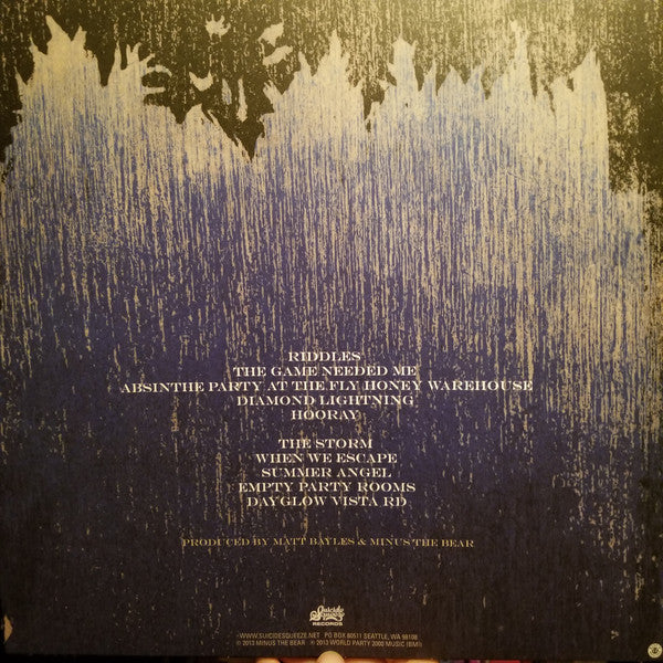 Minus The Bear ‎– Acoustics II (2013) - New LP Record 2020 Suicide Squeeze White In Gold Vinyl & Download - Indie Rock / Acoustic - Shuga Records
